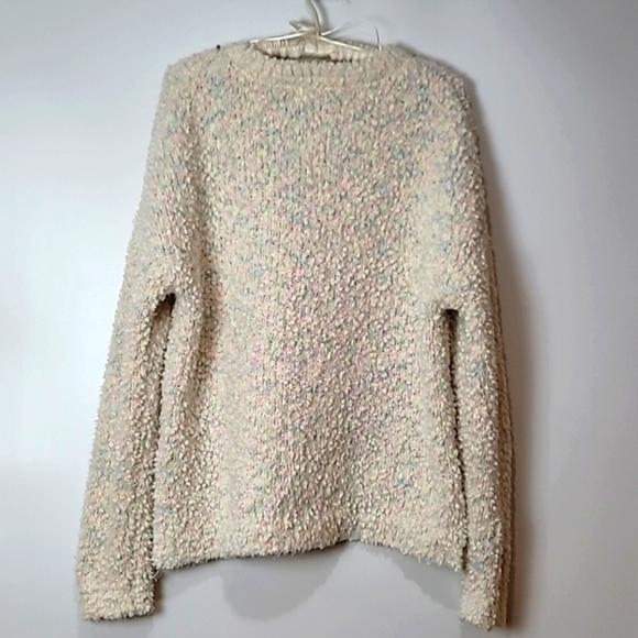 Willow & Wind Soft Boucle Sweater Light Blue, Light Pink & White - Picture 12 of 12